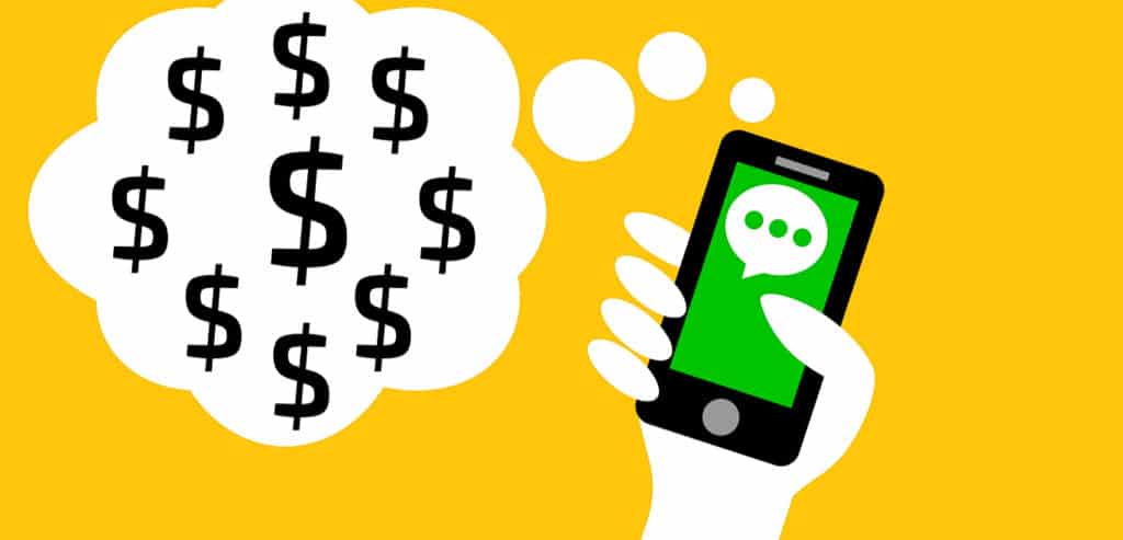 How do mobile apps raise cash?