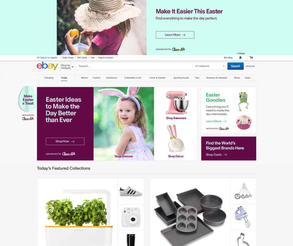 eBay makes a major advertising push