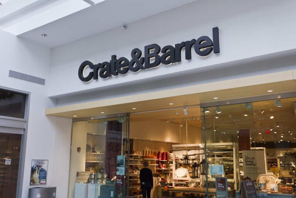 Crate and Barrel’s CEO exits after less than two years
