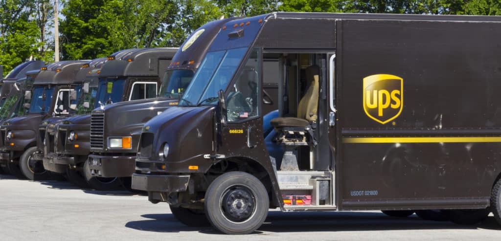 E-commerce pushes UPS package volume 2.3% higher in the US for Q1