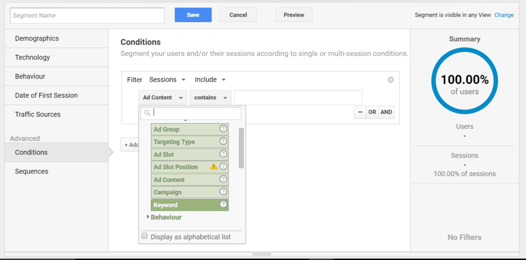 Pros and cons of Google Analytics 2
