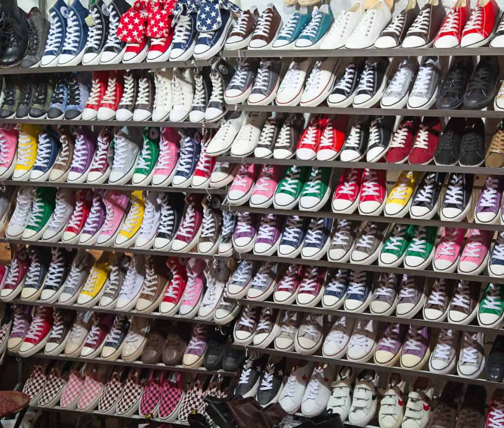 shoes at walmart in store