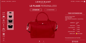 How Longchamp sells personalized handbags via social media in China 