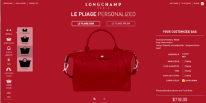 How Longchamp sells personalized handbags via social media in China