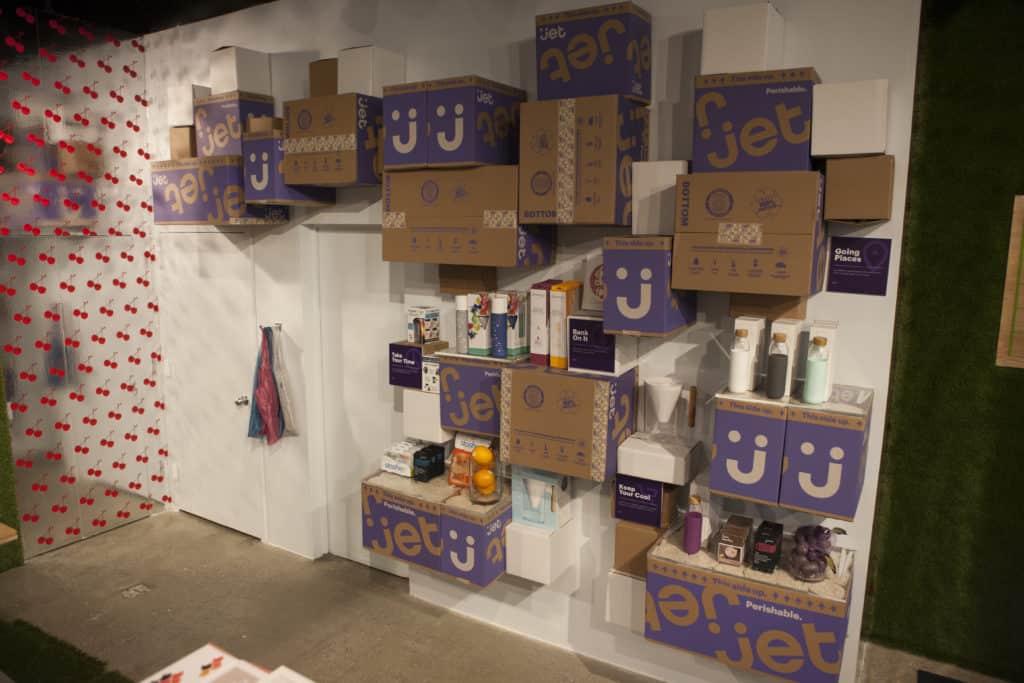 Jet.com opens up a temporary grocery store