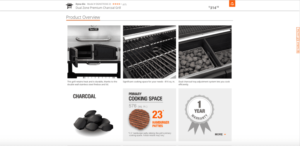 Home Depot grills its customers for product description ideas