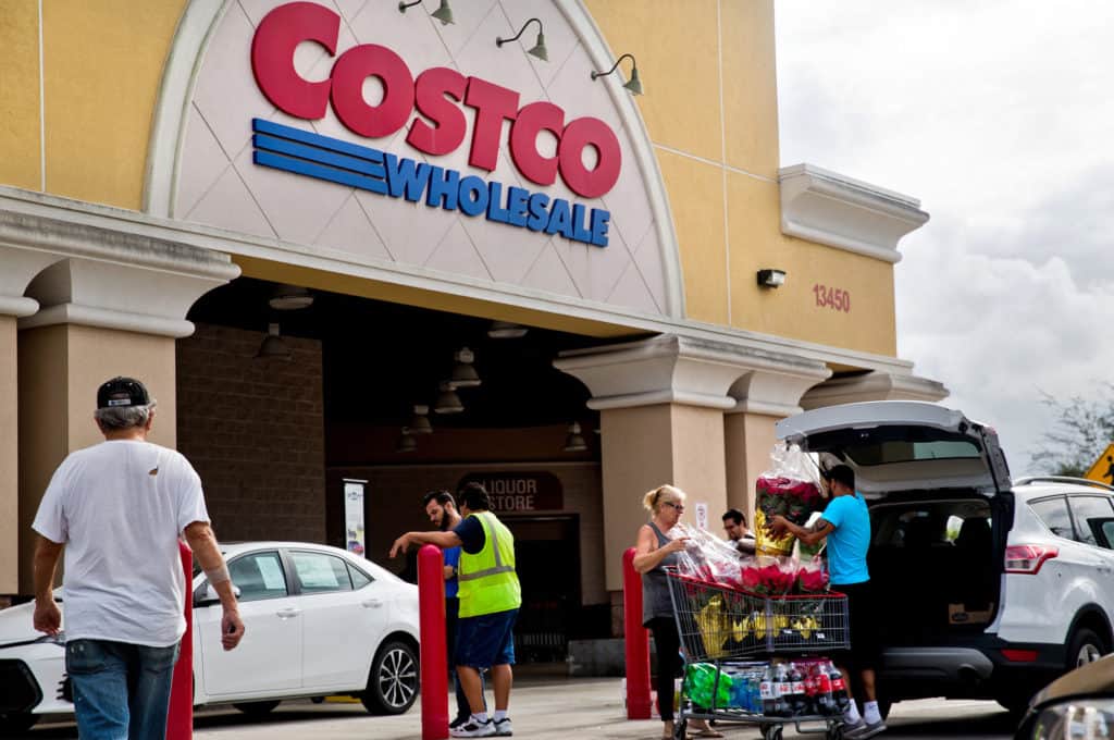 Costco’s online sales grew by 40 during the first quarter of fiscal 2018