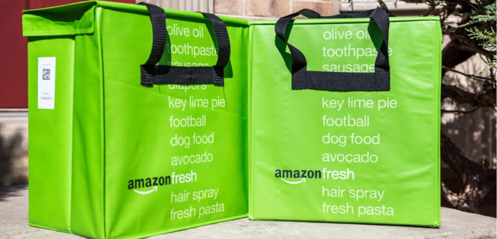 Amazon's online grocery sales up by more than 50% in each of its top 3 world markets