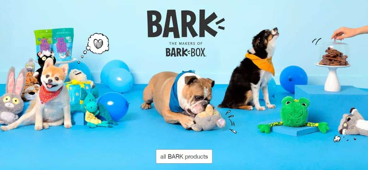 bark brand dog toys