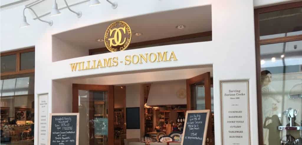 More than half of Williams-Sonoma's revenue comes from e-commerce