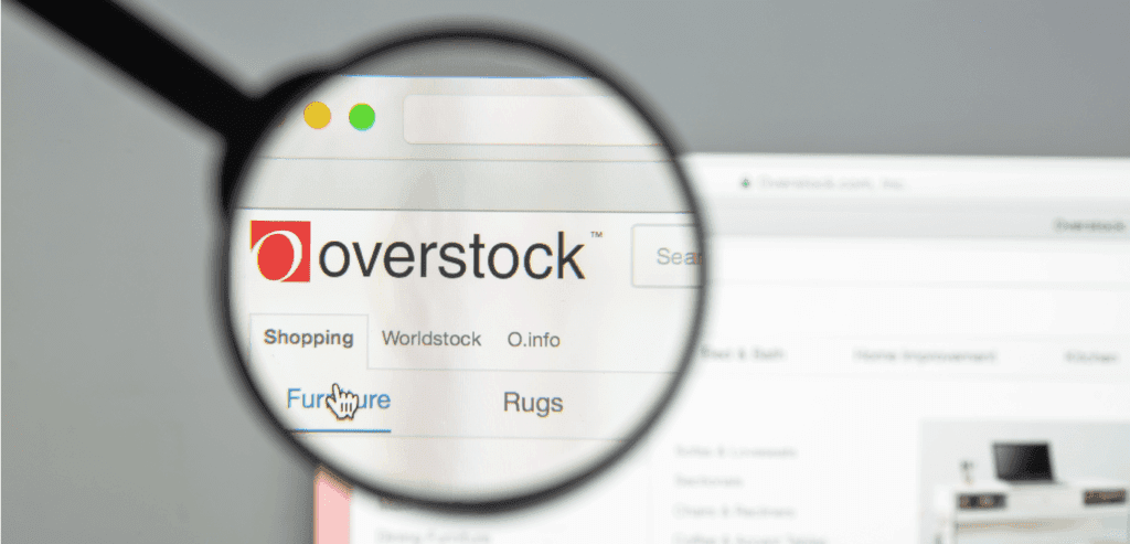 Overstock posts a modest sales gain and doubles marketing costs