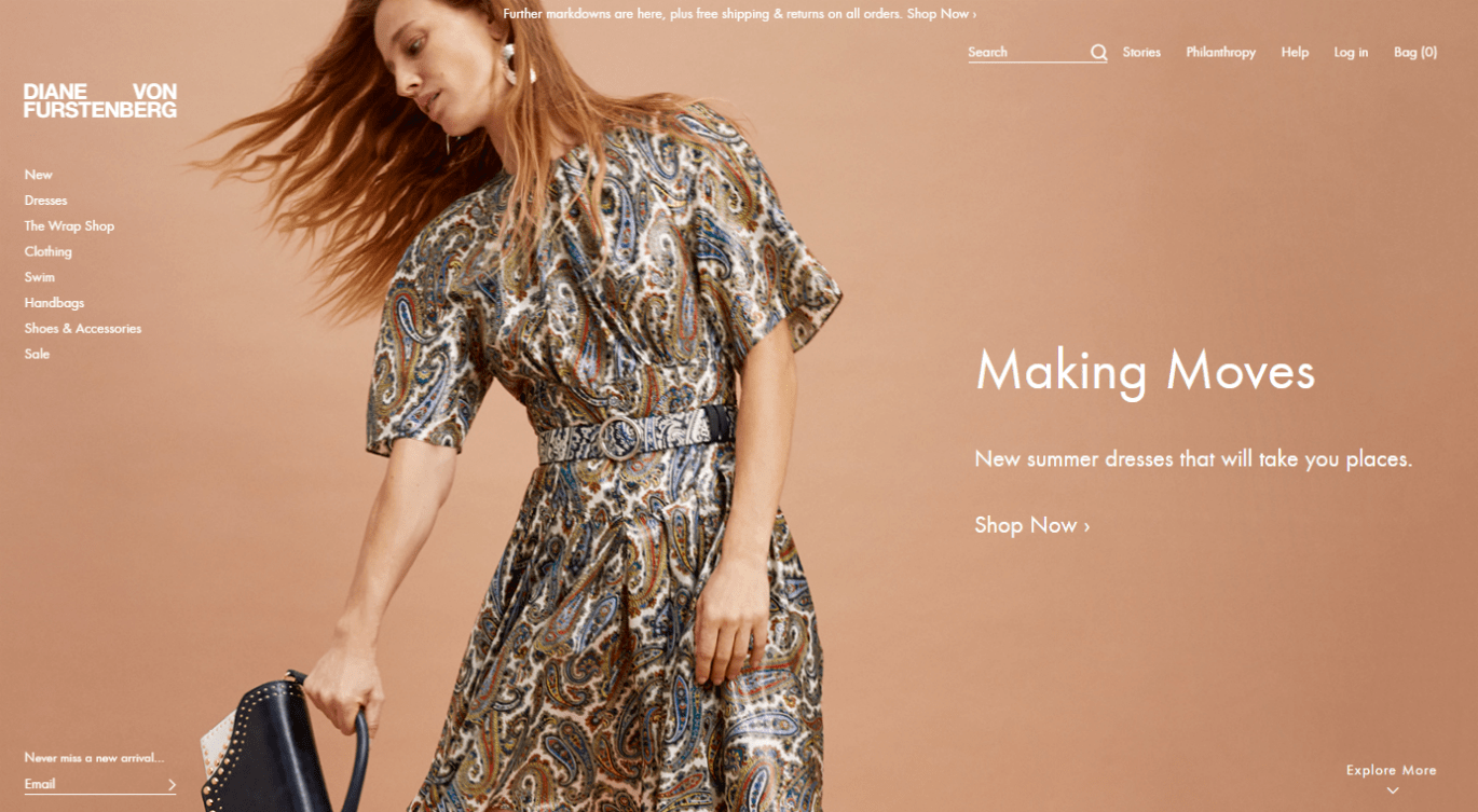 diane von furstenberg website