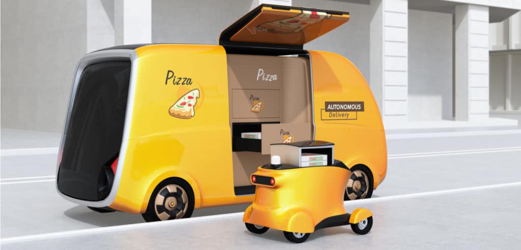 Softbank is in talks to invest in robot pizza delivery startup