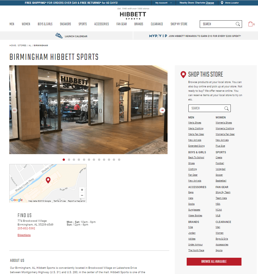 Hibbett launches reserve and buy online, pick up in store at all locations
