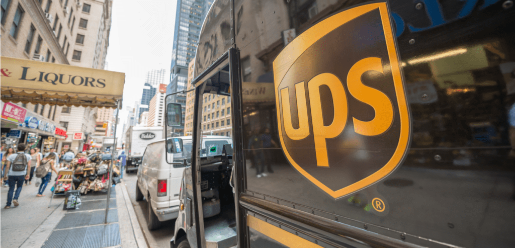 UPS profits fall but e-commerce drives growth