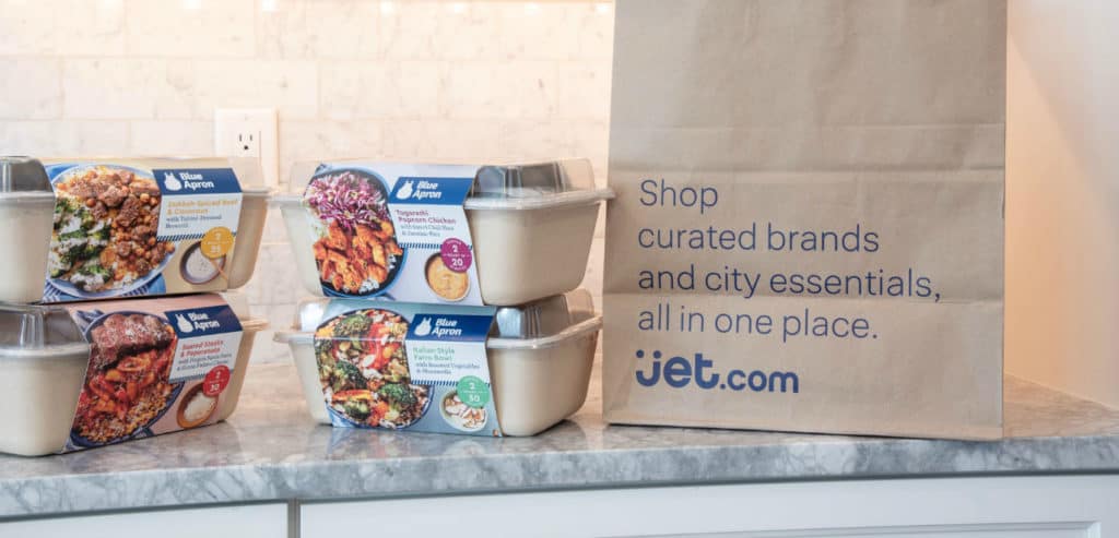 Walmart's Jet.com plans to sell Blue Apron's meal kits