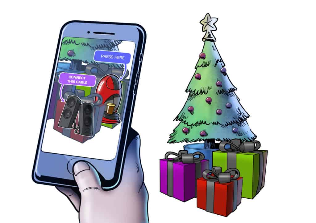 augmented reality holiday returns