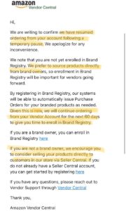 brand registry amazon seller central
