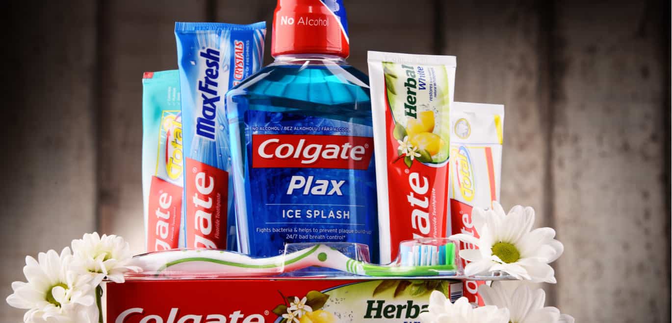 A big jump in web sales brings a smile to Colgate-Palmolive