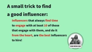 influencer marketing selection