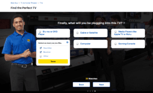 Best Buy recommendations engine