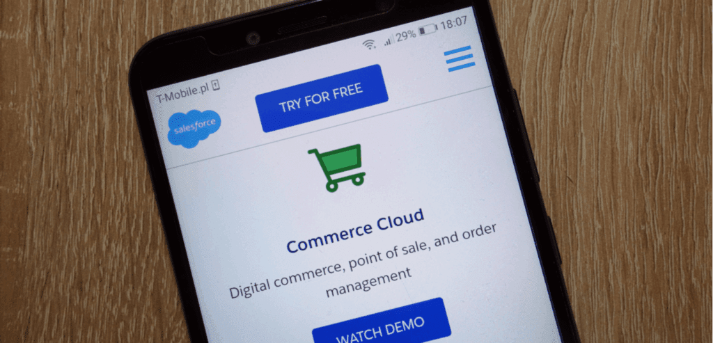 Salesforce-CommerceCloud-mobile