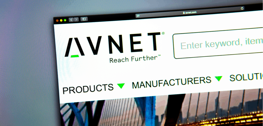 Avnet home page