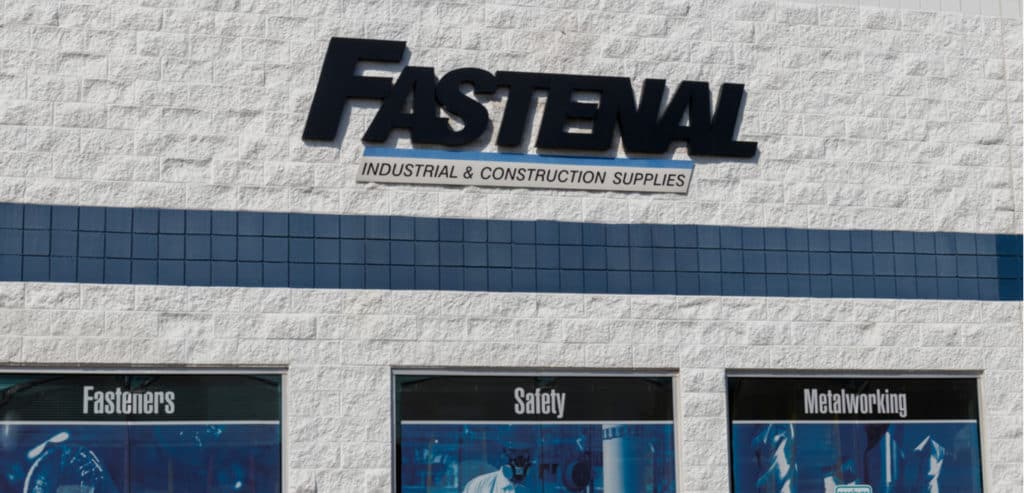 At Fastenal, ecommerce returns to its pre-COVID share of total sales