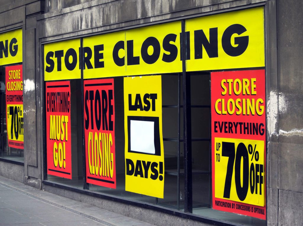 Retailers blame the coronavirus for pushing them into bankruptcy