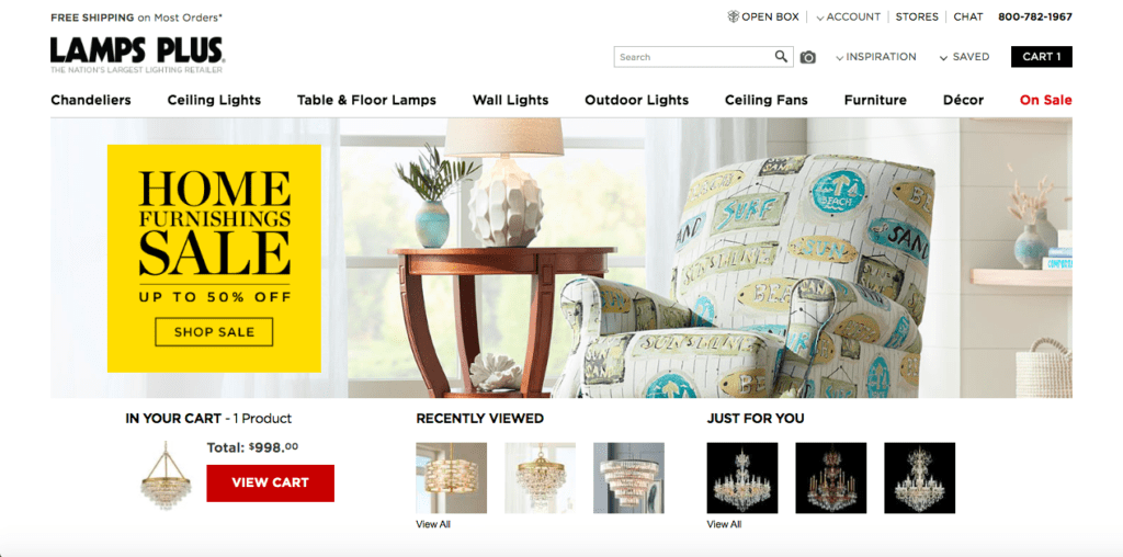 How personalization helped Lamps Plus see the light #4