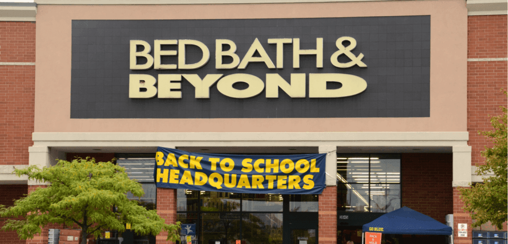 Bed Bath & Beyond to close 20% of stores in next 2 years