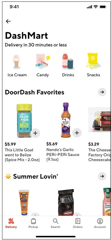 DoorDash launches online DashMart convenience stores to sell