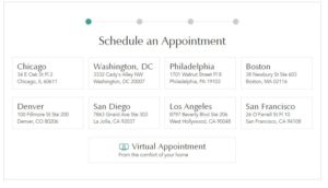 Brilliant Earch continues to offer virtual appointments even as in-person appointments are now available.