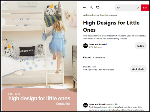 Crate And Barrel Launches Kids Catalog On Pinterest