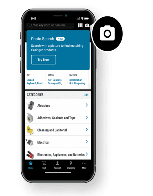Grainger eyes a big future for its new mobile visual search tool