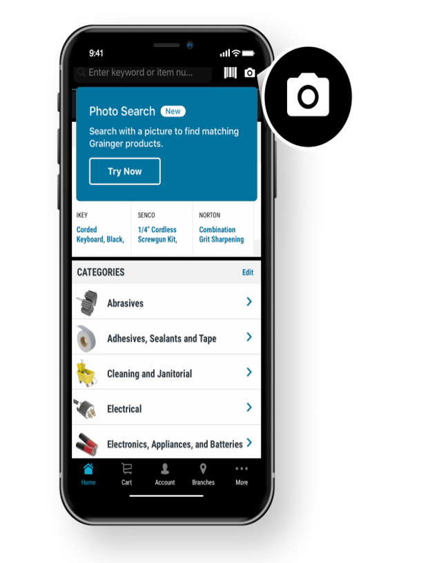 Grainger eyes a big future for its new mobile visual search tool