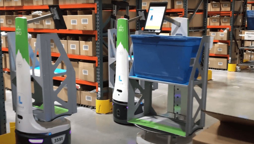 evo speeds fulfillment with new warehouse robots