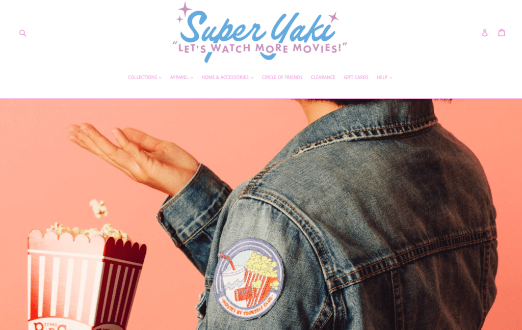 Pop culture T-shirt merchant Super Yaki doubles online sales