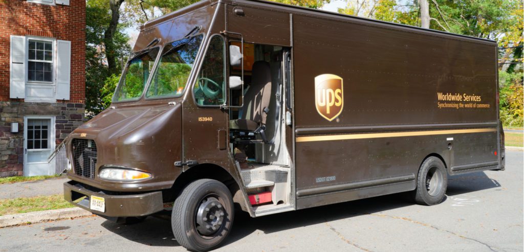 UPS rides ecommerce boom and increases to a surge in