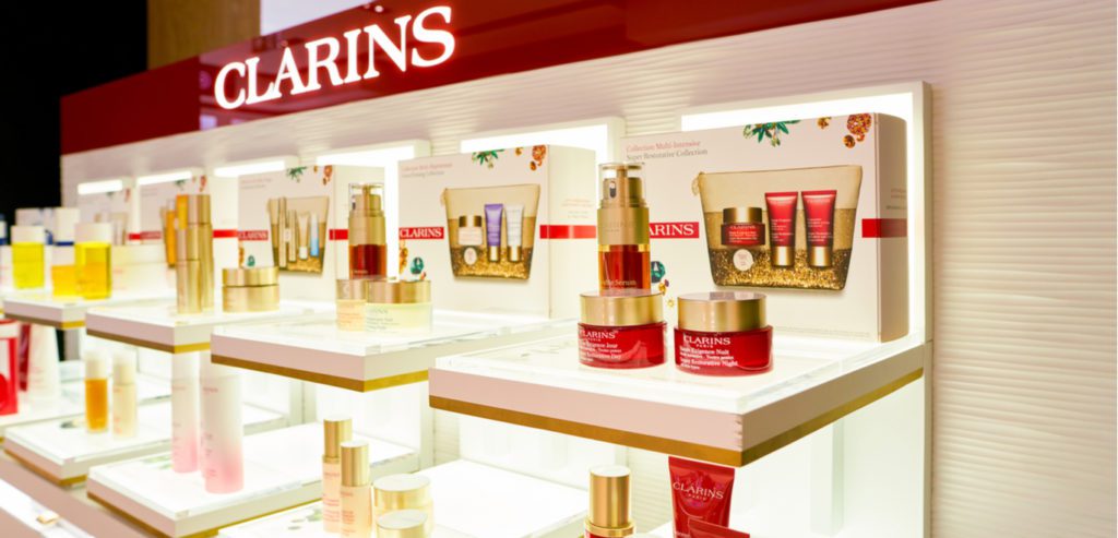 Clarins taps into virtual connections with customers