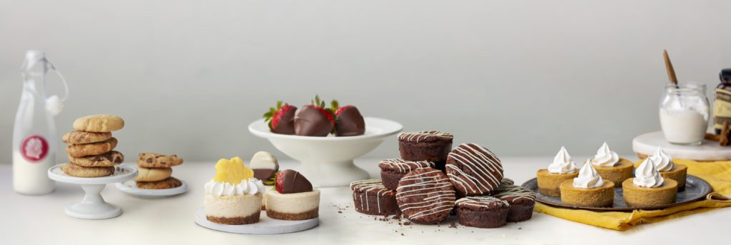 Edible Arrangements starts selling baked goods.