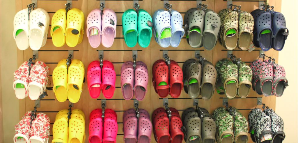 Crocs reliance trends discount