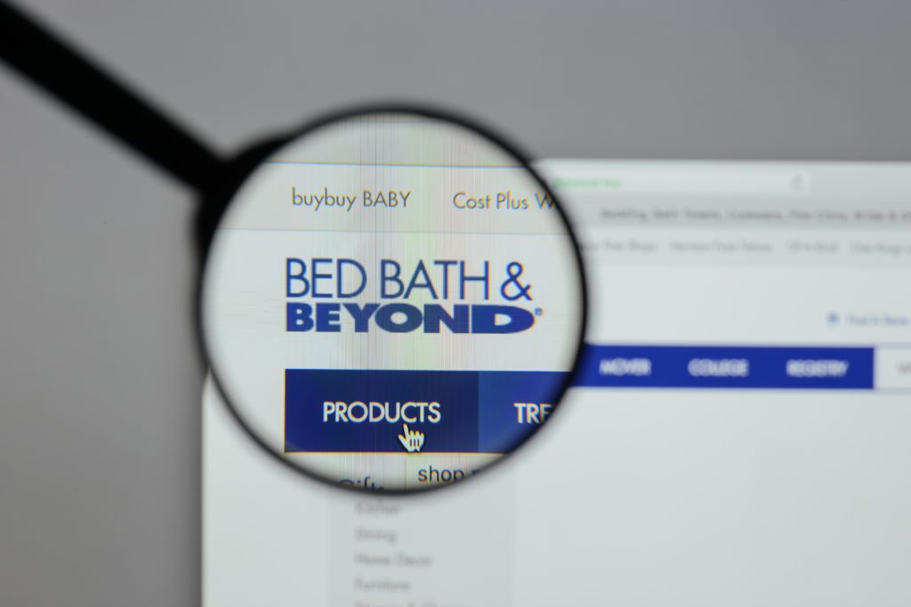 BBBY Bed, Bath and Beyond earnings