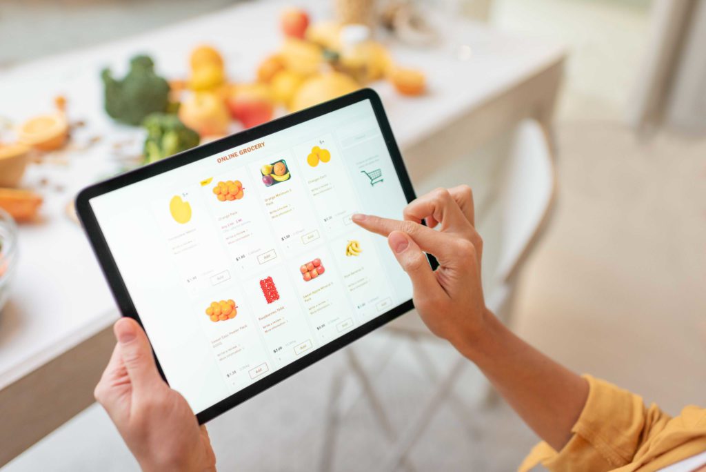 Online grocery sales settle down in 2021 with 4.8% food growth
