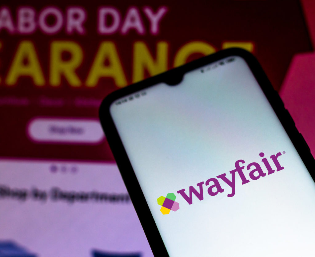 Wayfair revenue is down