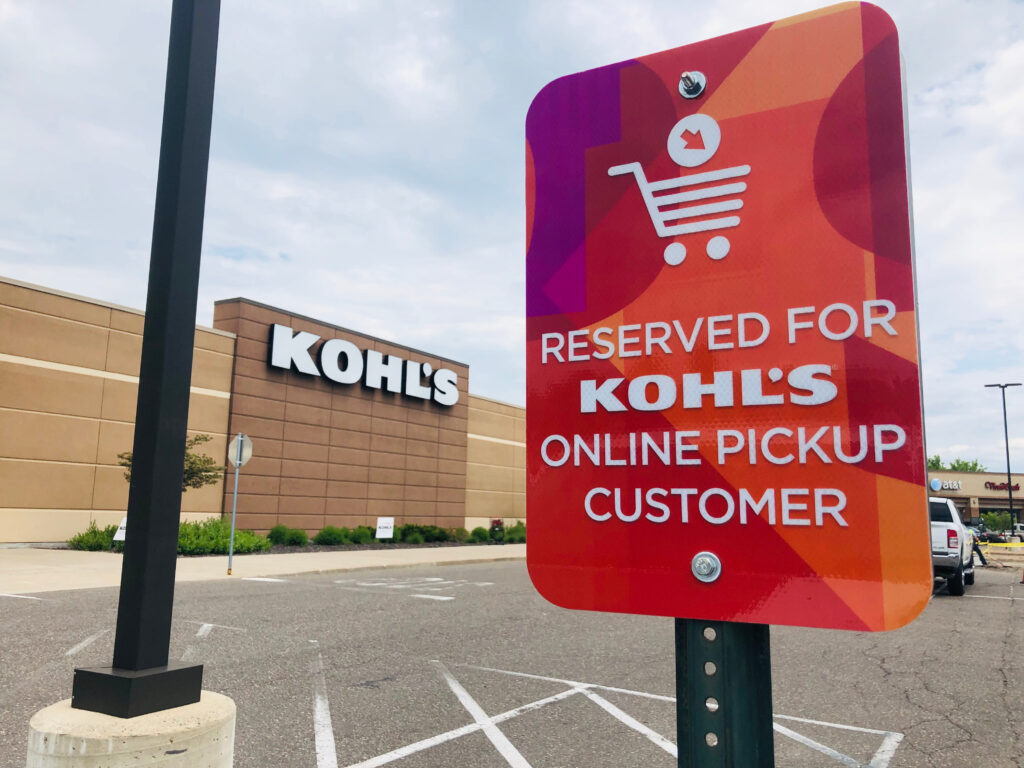 Kohl's digital sales online pickup