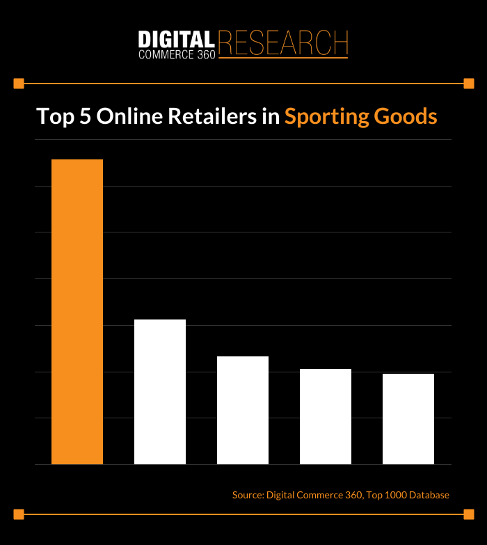 Top 5 retailers in sporting goods online