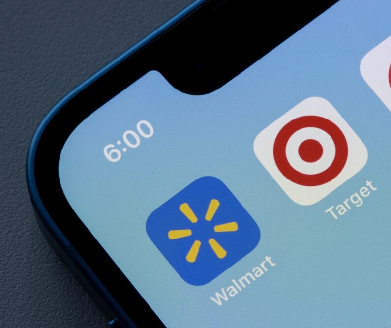 Walmart Target online sales