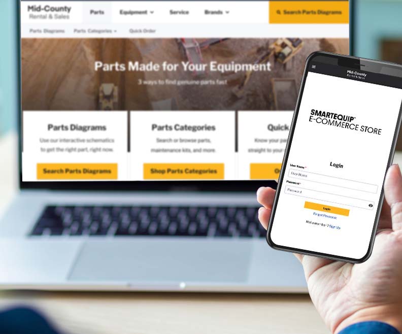 SmartEquip builds a new B2B ecommerce route for construction parts