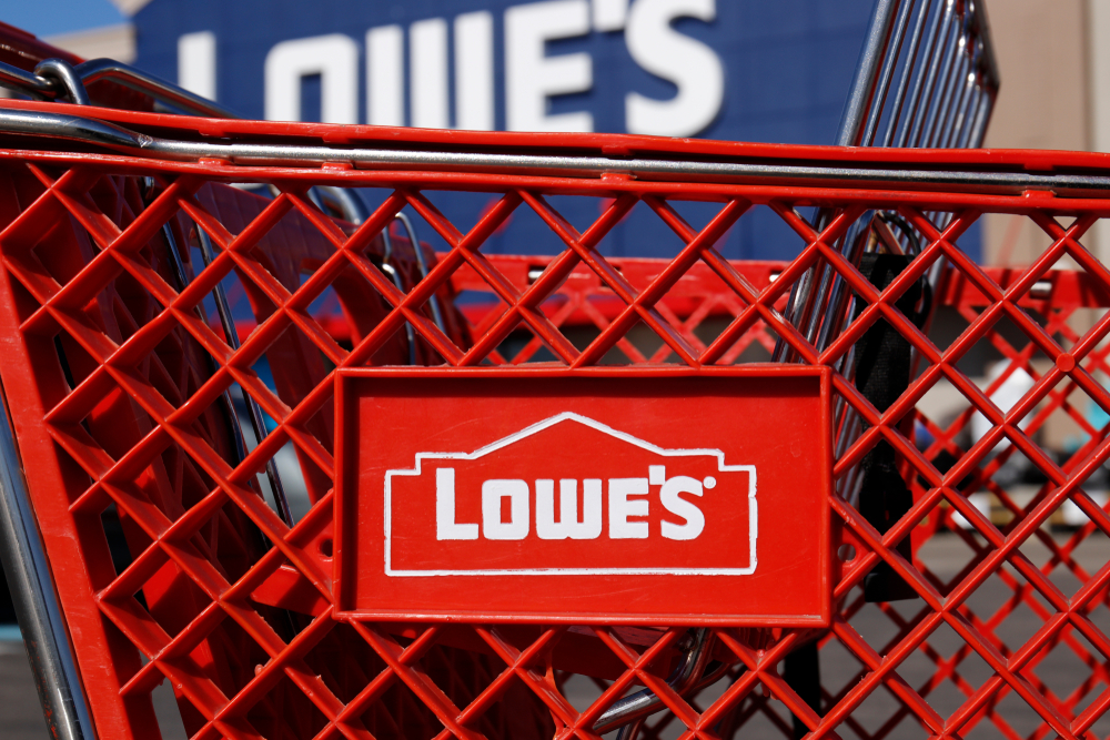 Lowe’s online sales were flat in Q4 as total sales declined
